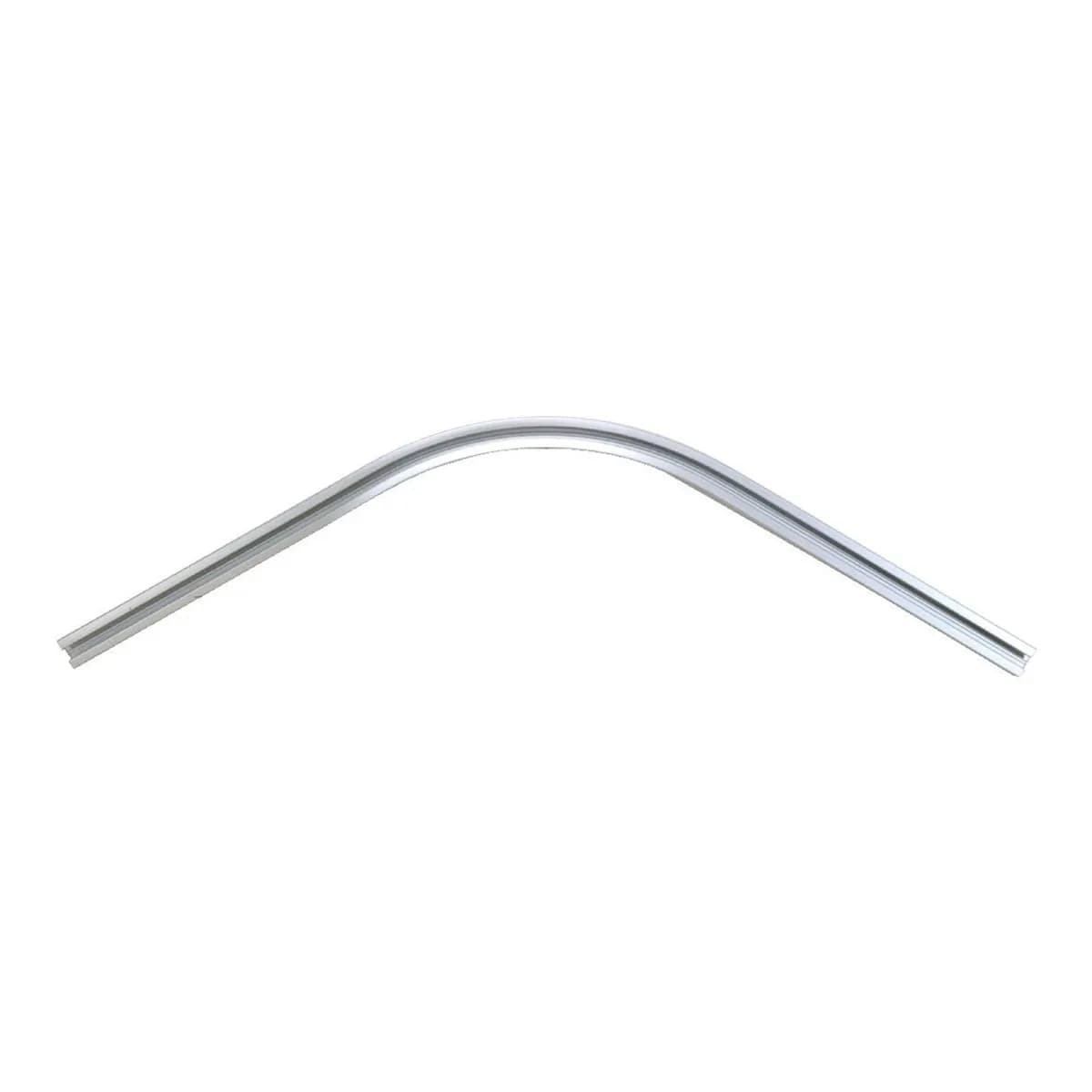 Aluminum Privacy Curtain Track 90 Degree Bend 24x24 Inch