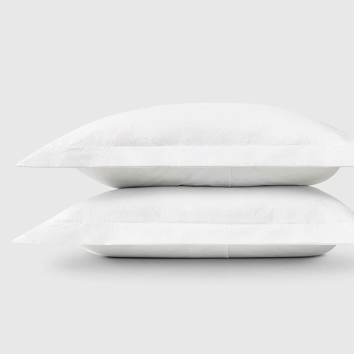 Microcheck Pattern Sateen Pillow Sham