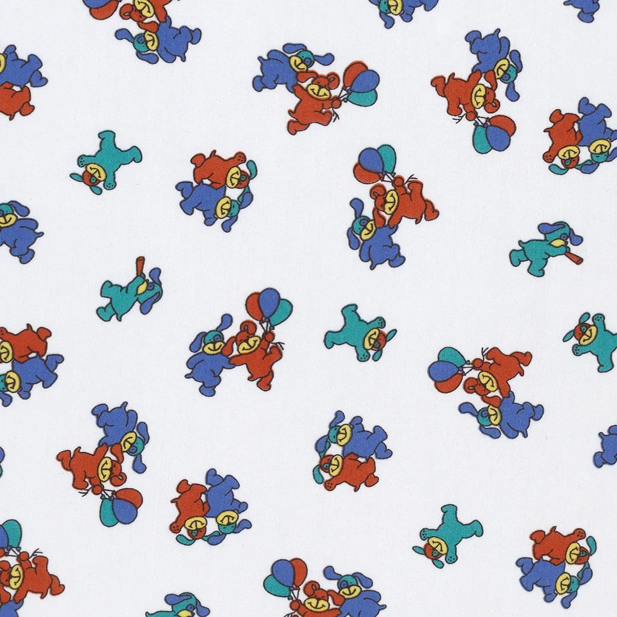 Pediatric Patient Gown with Metal Snaps and Playful Print