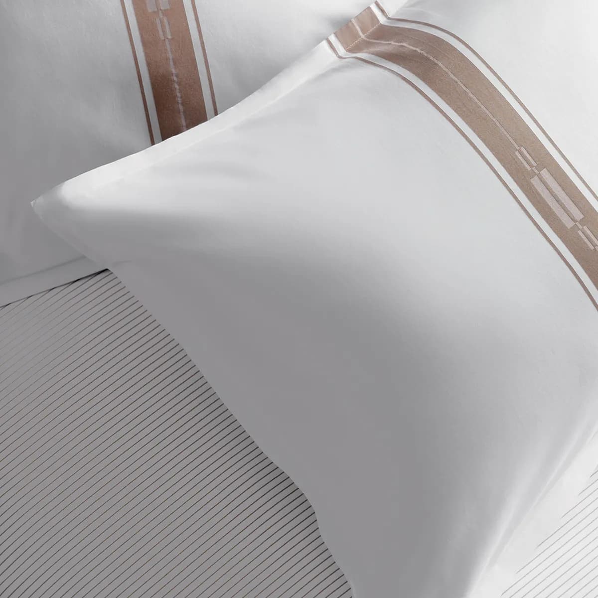 Decorative Band Pillow Sham