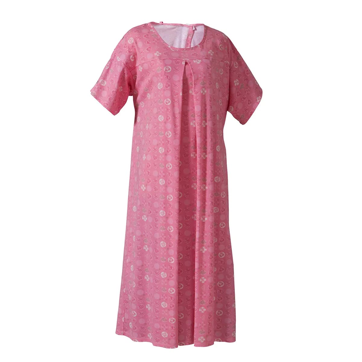 Patient Gown with Double Lapover Design