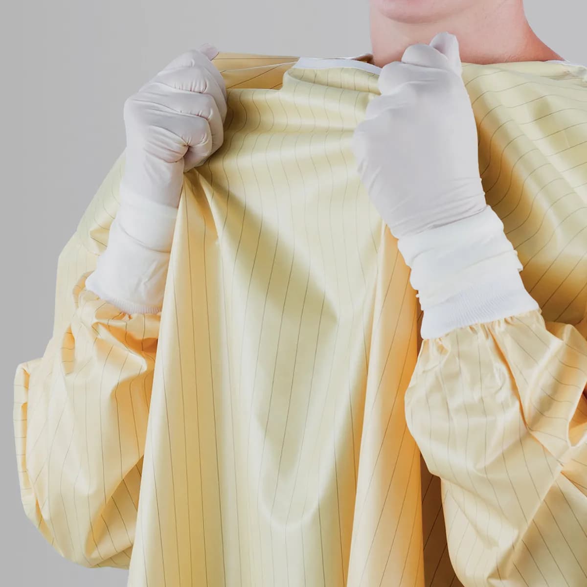 Patient Isolation Gown with Quick-Release Closure