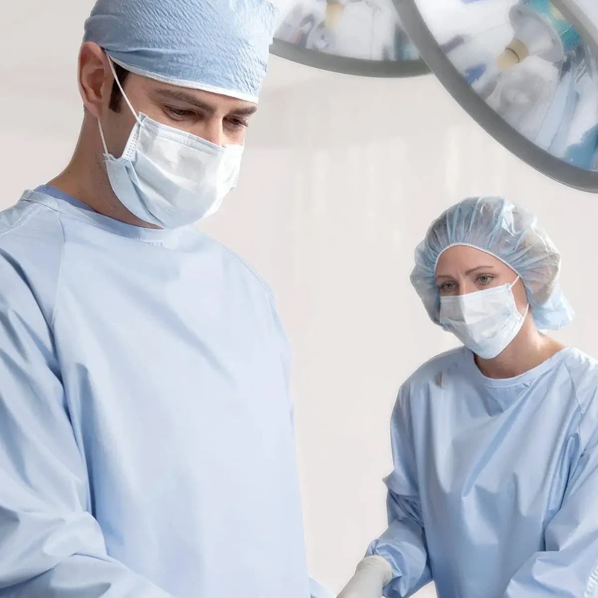 Liquid-Resistant Reusable Surgical Gown
