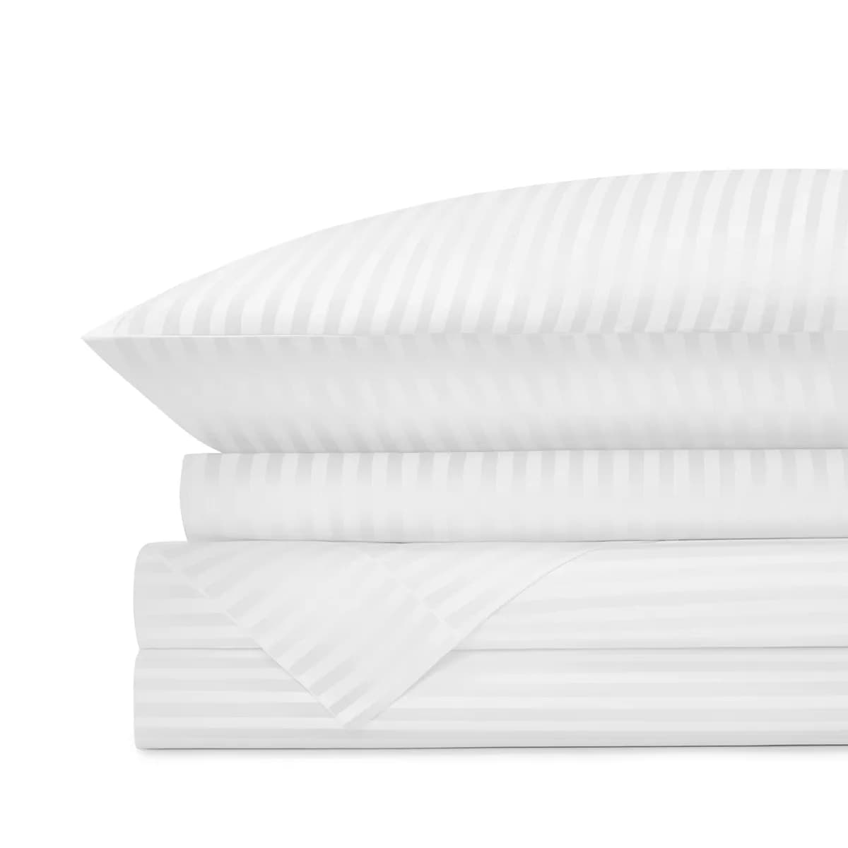 Stripe Weave Hospitality Sheets