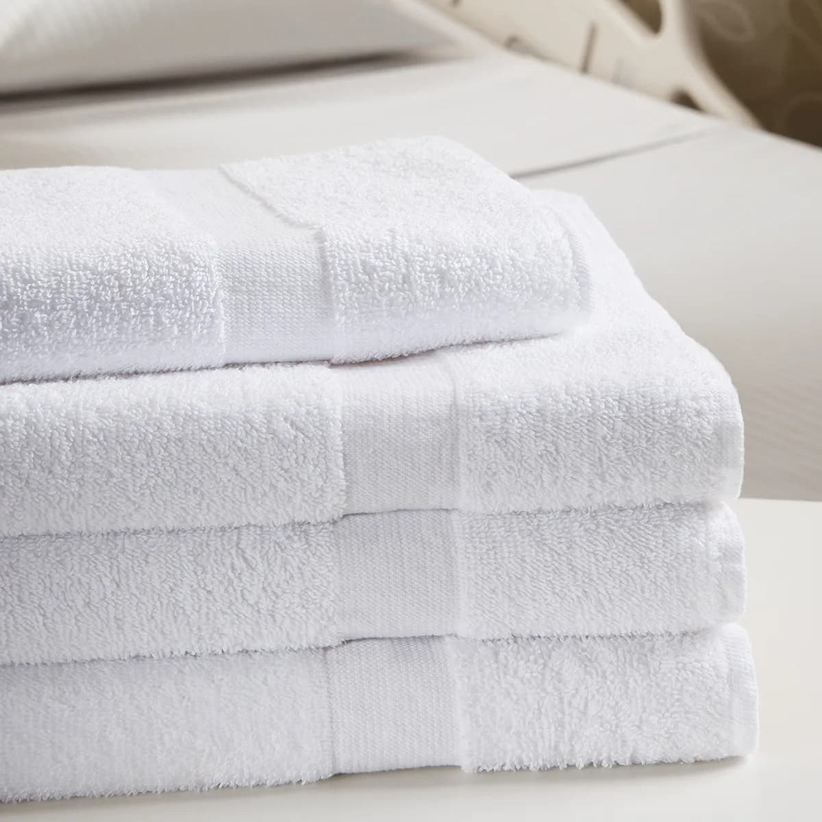 Cotton Rich Ribbed Bath Towel