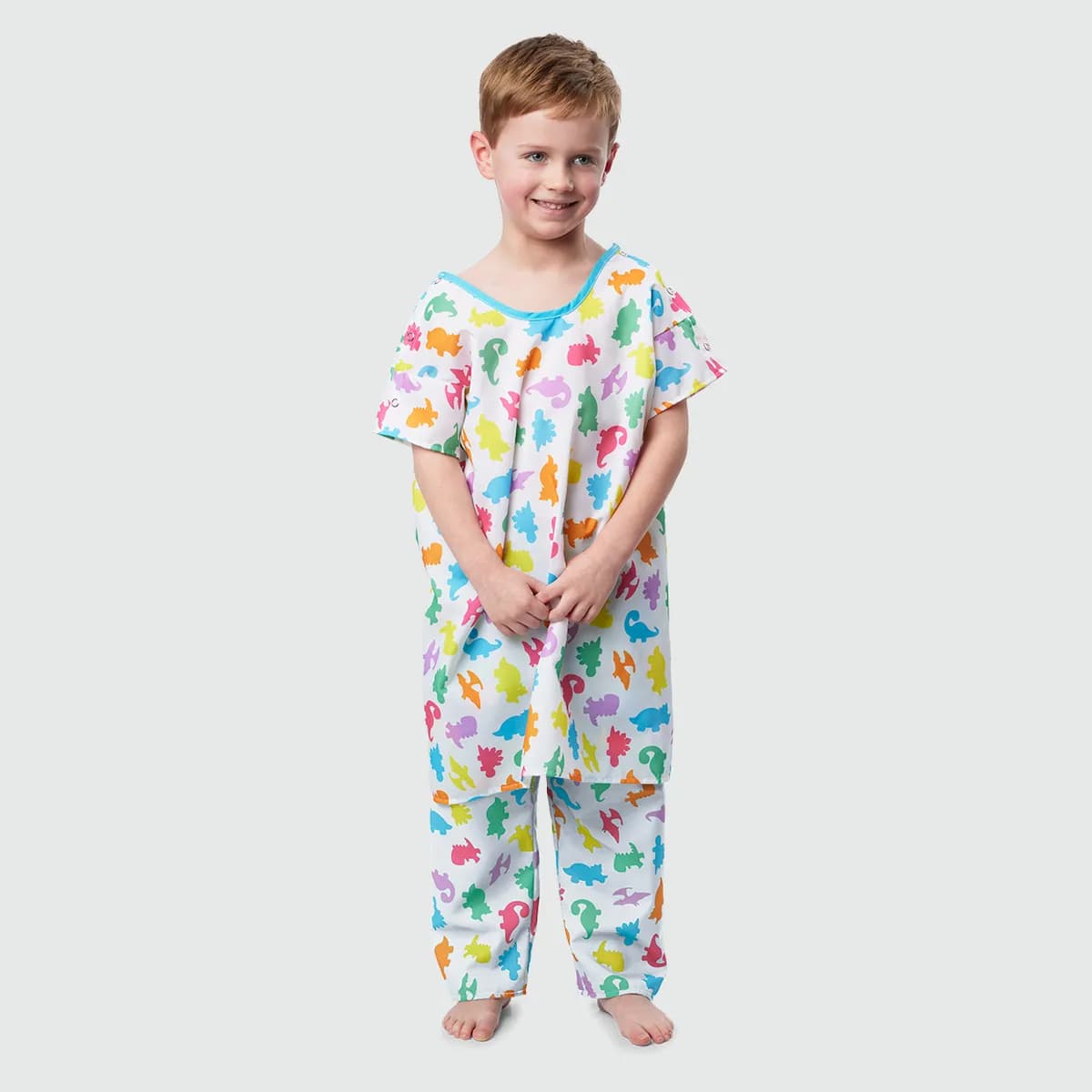 Pediatric Pajama Pants with Dinosaur Print