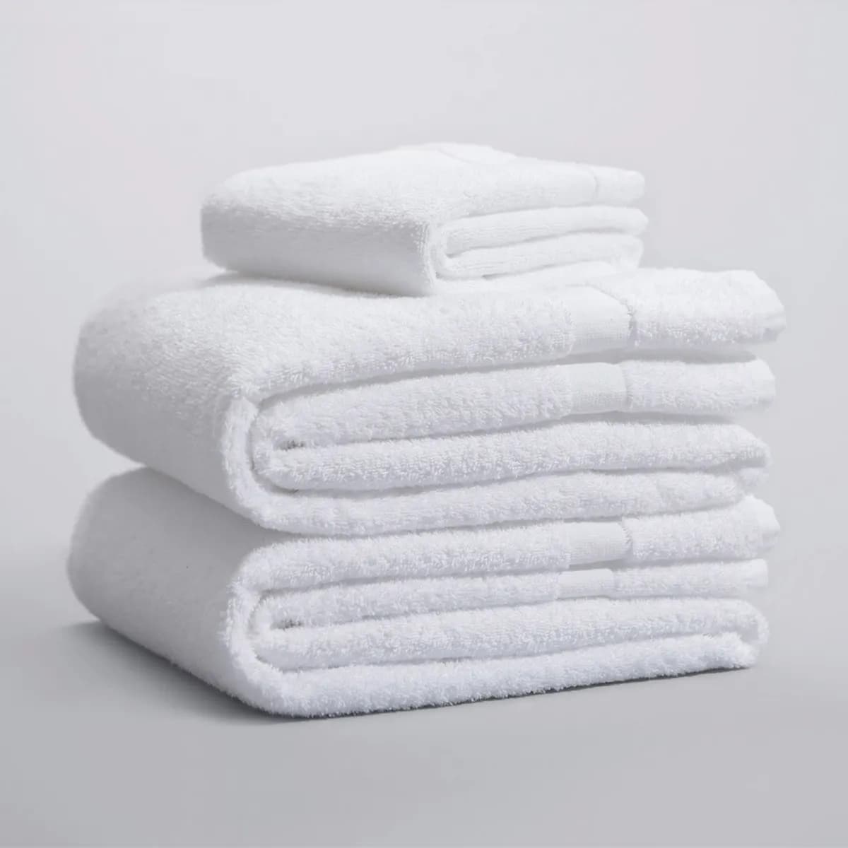 Budget Hotel Towel with Classic Border