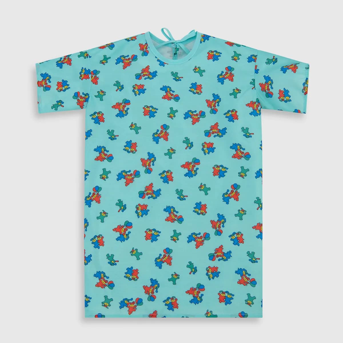 Pediatric Patient Gown with Happy Hound Print