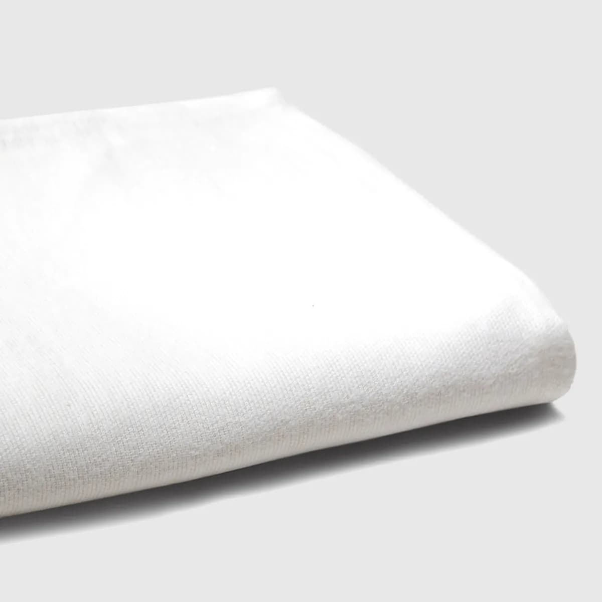 Bleached Cotton Blend Bath Blankets