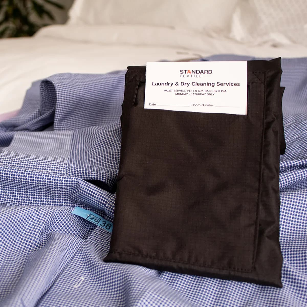 Reusable Laundry and Garment Bag, Black 20x31 Inch
